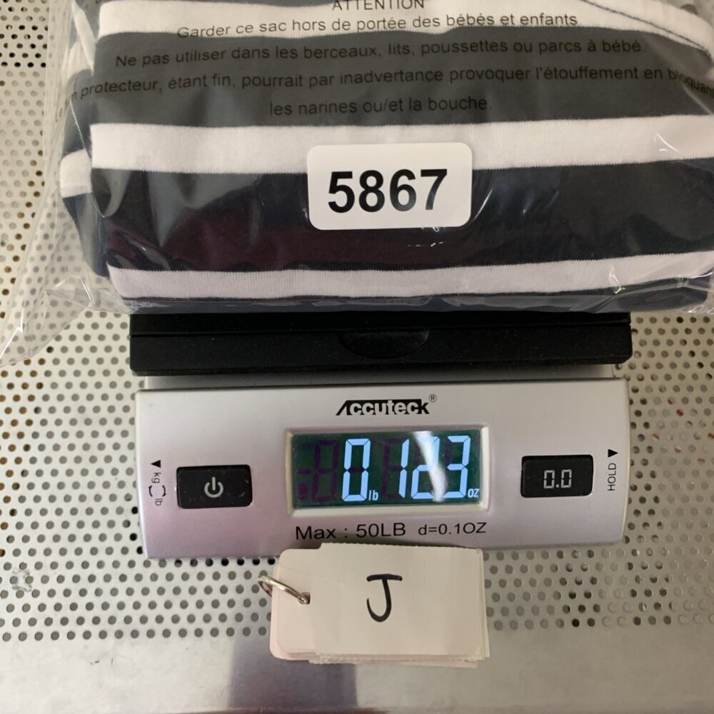 D&Co Denim & Co Womens 2X Dress Black White Stripe Elbow Sleeve Beach Nautical - Picture 12 of 12